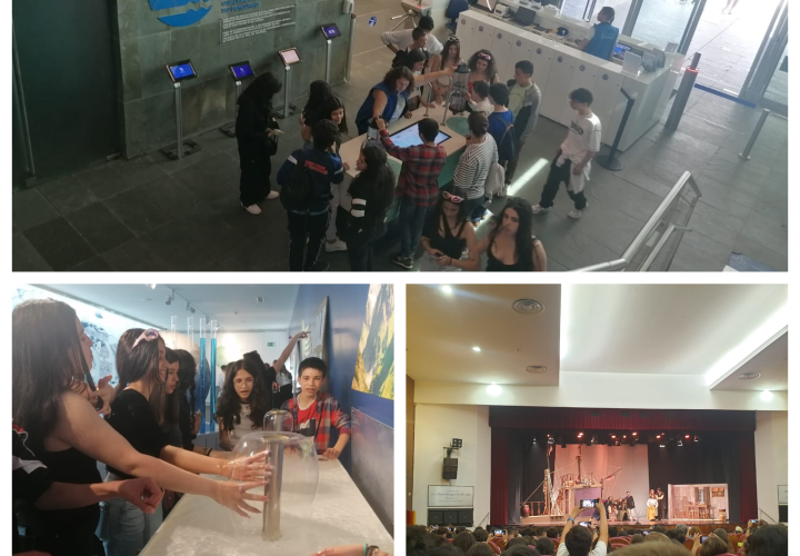 Alunos do AEI foram ao Teatro e ao Pavilhão da Água